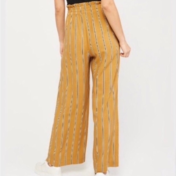 Abercrombie & Fitch Striped Wide-Leg Pants - Size S - Picture 2 of 2